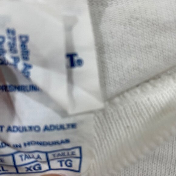 Vintage Delta Pro Weight White Bristol Motor Speedway T-Shirt Thunder Valley - Picture 4 of 5